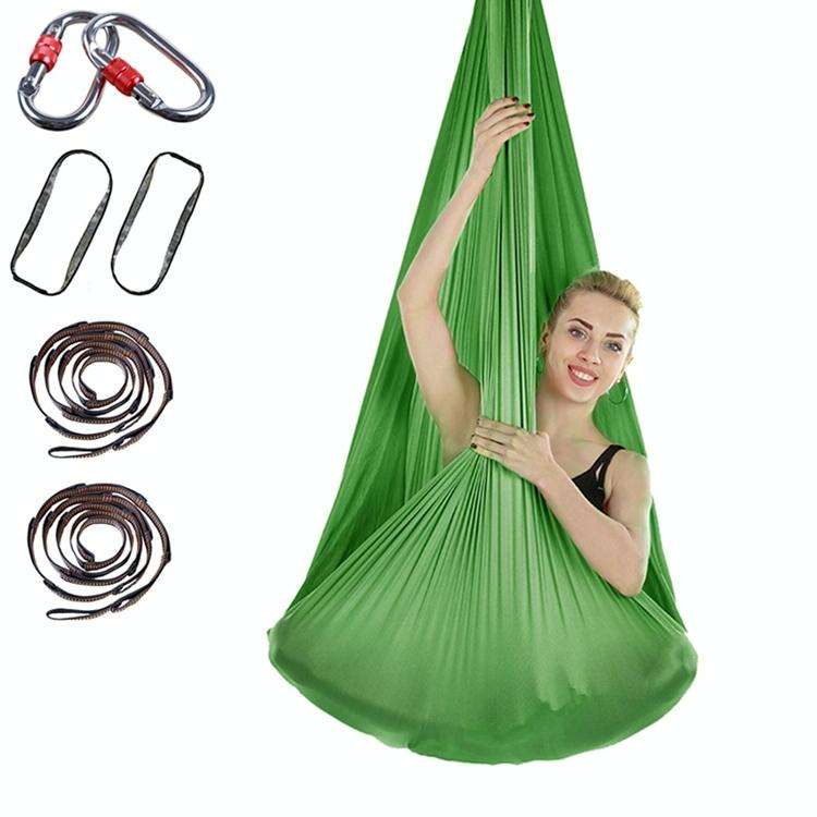 Indoor Anti-gravity Yoga Knot-free Aerial Yoga Hammock with Buckle / Extension Strap, Size: 400x2...