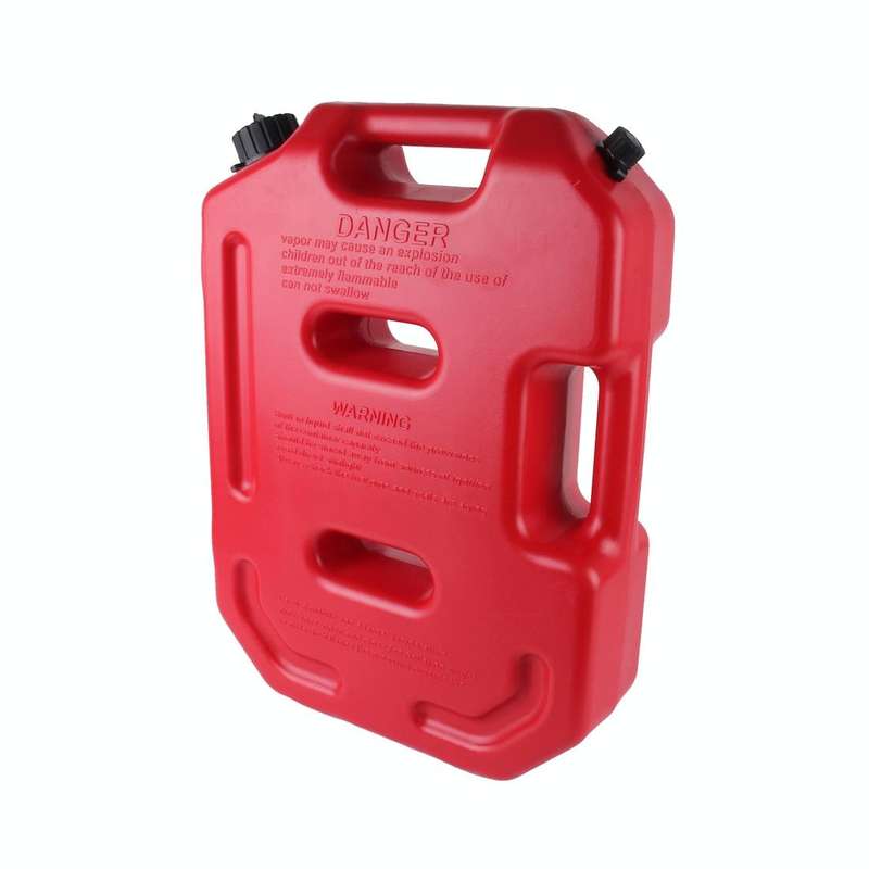 Gasoline Fuel Tanks Plastic 2.6 Gallon 10 Litres Auto Shut Off Fuel Cans Oil Container Emergency ...