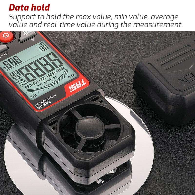 TASI TA641A High Precision Wind Speed Instrument Wind Volume Tester Handheld Wind Speed Meter
