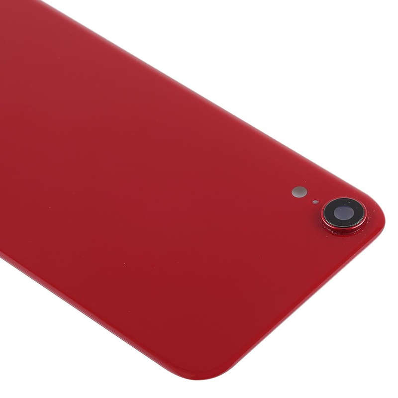 Battery Back Cover with Back Camera Bezel & Lens & Adhesive  for iPhone XR(Red)
