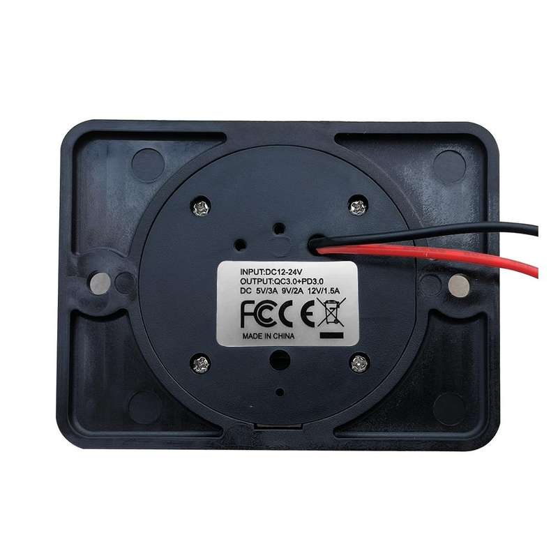 Car Ship Modified Waterproof USB Socket Charger, Model: UCC-350 QC+PD Fast Charge 30W