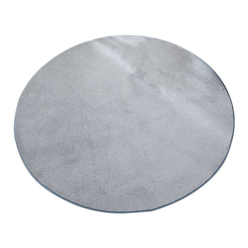 KSolid Round Carpet Soft Fleece Mat Anti-Slip Area Rug Kids Bedroom Door Mats, Size:Diameter: 140...