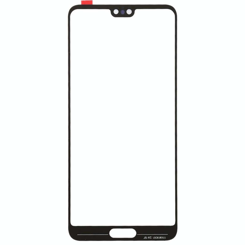 For Huawei P20 10PCS Front Screen Outer Glass Lens (White)