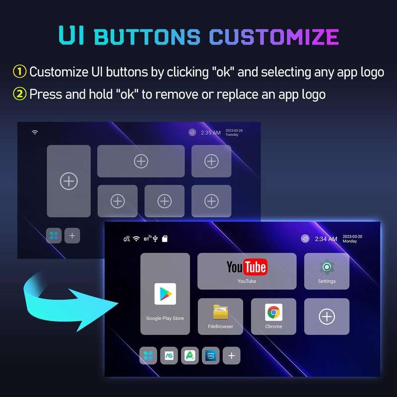 H96 Max 8K Ultra HD Smart TV Box Android 13.0 Media Player with Remote Control, RK3528 Quad-Core,...