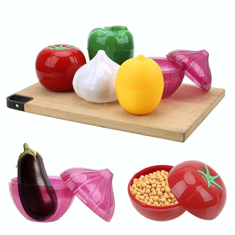 Kitchen Creative Vegetable Storage Containers(Tomato)