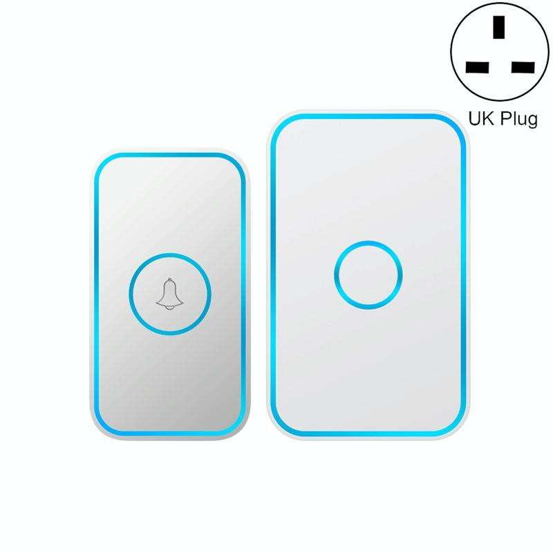 CACAZI A78 Long-Distance Wireless Doorbell Intelligent Remote Control Electronic Doorbell, Style:...