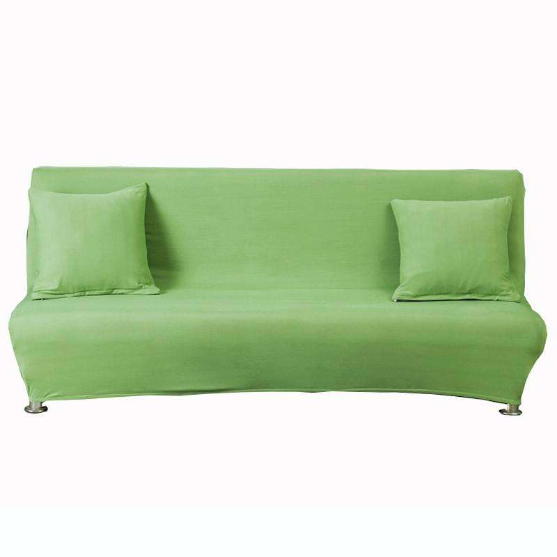Armless Stretch Sofa Bed Cover All Inclusive Folding Sofa Bed Cover Shade, Size: XL For 195-225cm...