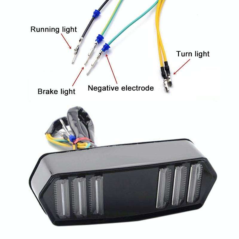Motorcycle Modified Tail Light Brake Lamp for Honda MSX125