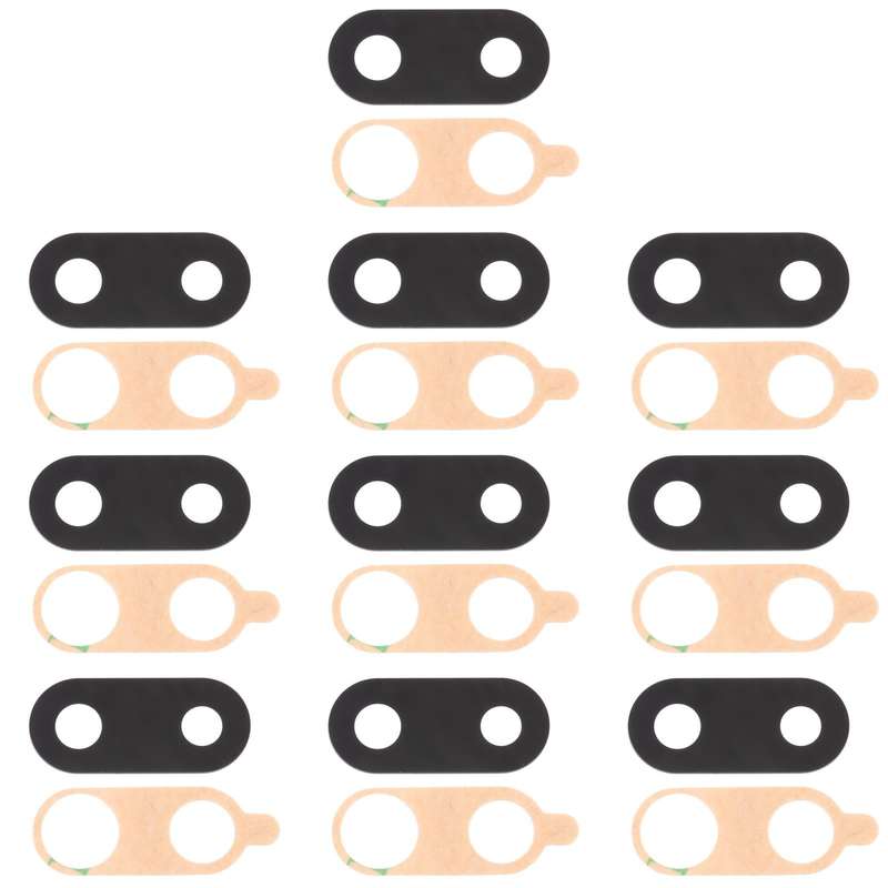 For Samsung Galaxy M02 SM-M022 10pcs Back Camera Lens