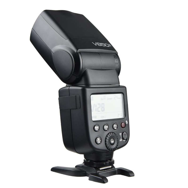 Godox V850II 2.4GHz Wireless 1/8000s HSS Flash Speedlite for Canon / Nikon DSLR Cameras(Black)