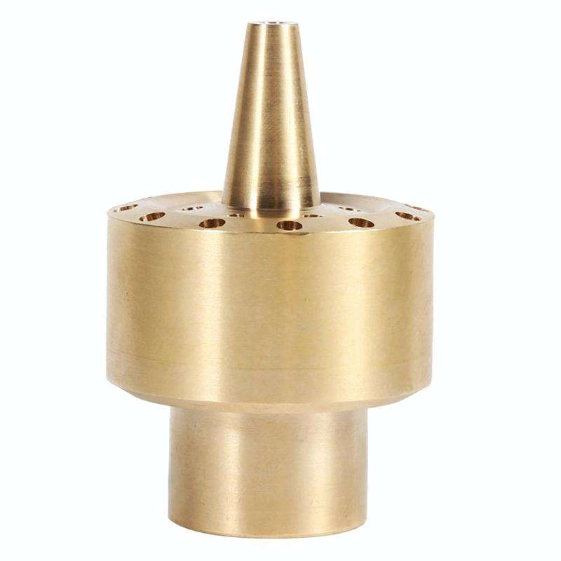 All Brass Flower Column Nozzle Inner Wire Garden Water Features Landscape Fountain Nozzle, Specif...