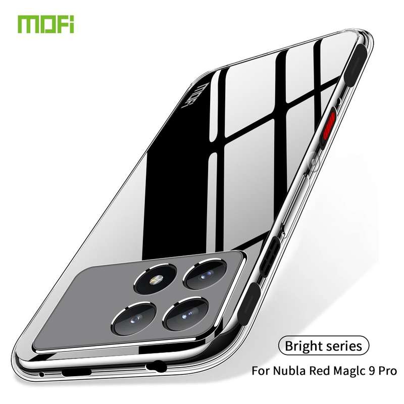 For Nubia Red Magic 9 Pro / 9 Pro+ MOFI Ming Series Transparent Ultra-thin TPU Phone Case(Transpa...