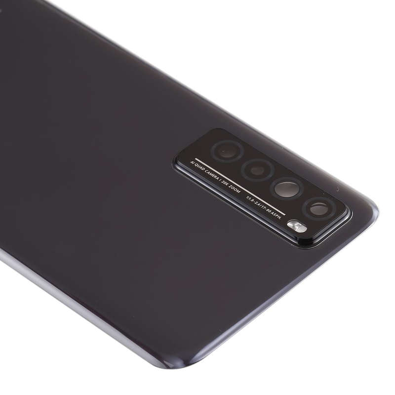 Original Battery Back Cover With Camera Lens Cover for Huawei Nova 7 5G(Black)