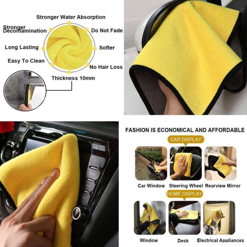 8 In 1 Electric Drill Crevice Cleaning Brush Car Wash Tool Set, Size: B Model(Yellow)