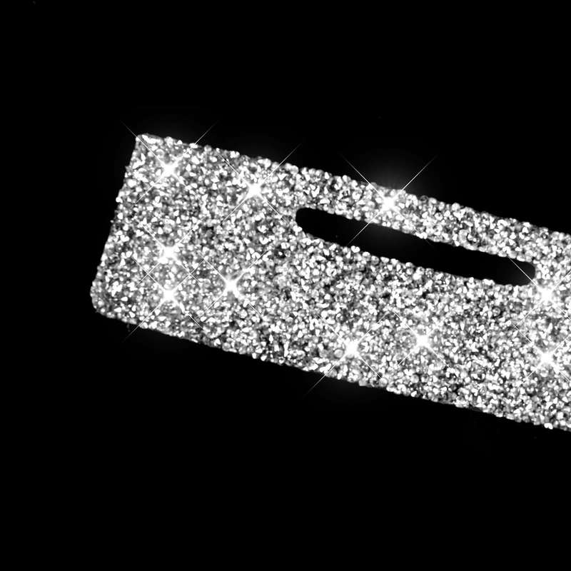 For BMW 3 Series E90 / E92 2005-2012 Car Rear Seat Aircondition Diamond Decorative Sticker