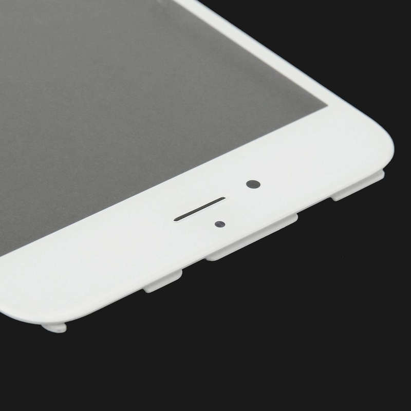 Front Screen Outer Glass Lens with Front LCD Screen Bezel Frame for iPhone 6 Plus(White)