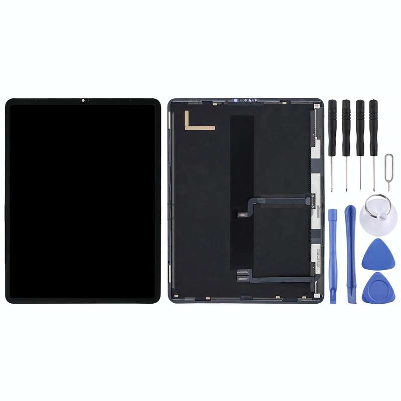 LCD Screen and Digitizer Full Assembly for iPad Pro 12.9 inch 2021 2022 A2378 A2461 A2379(Black)