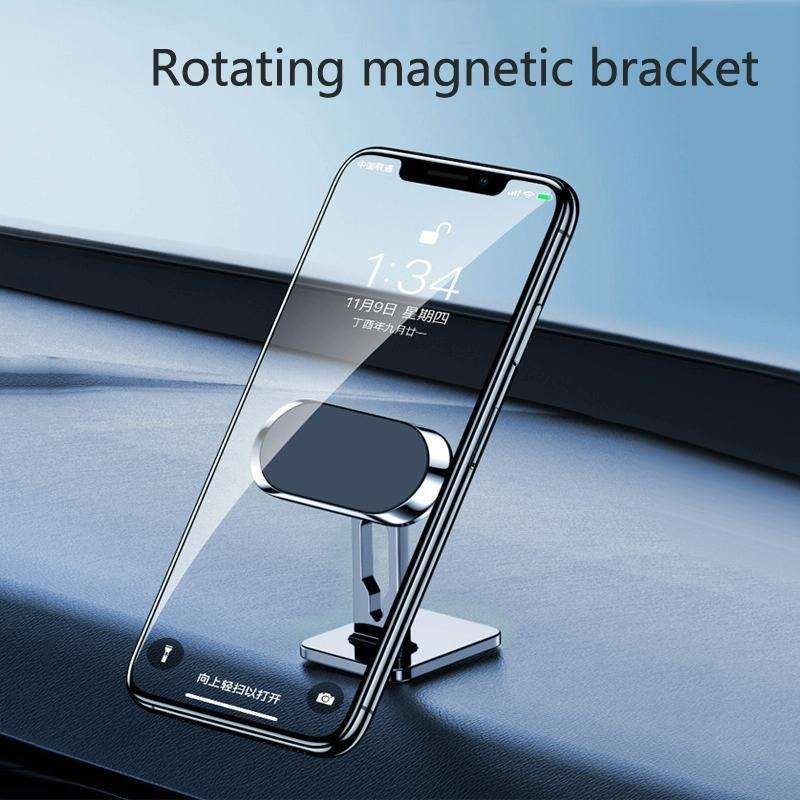 2 PCS Multifunctional Car Phone Holder Magnetic Suction Instrument Panel Navigation Suction Cup H...