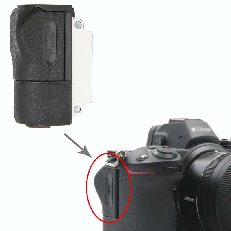For Nikon Z6 SD Card Slot Compartment Cover