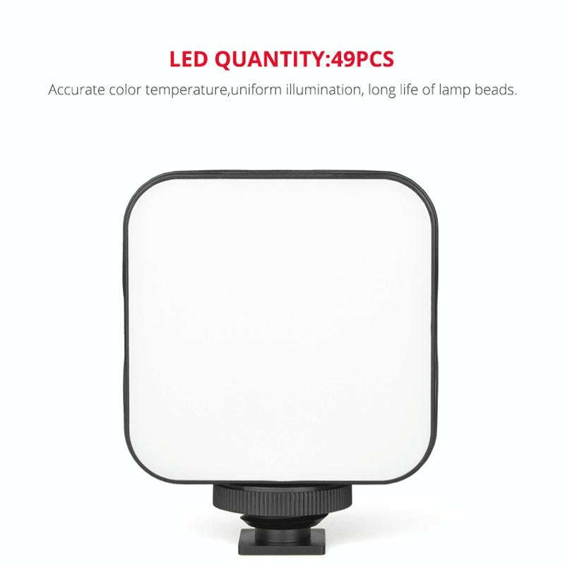 YELANGU LED01 49 LED Video Light for Camera / Video Camcorder (Black)