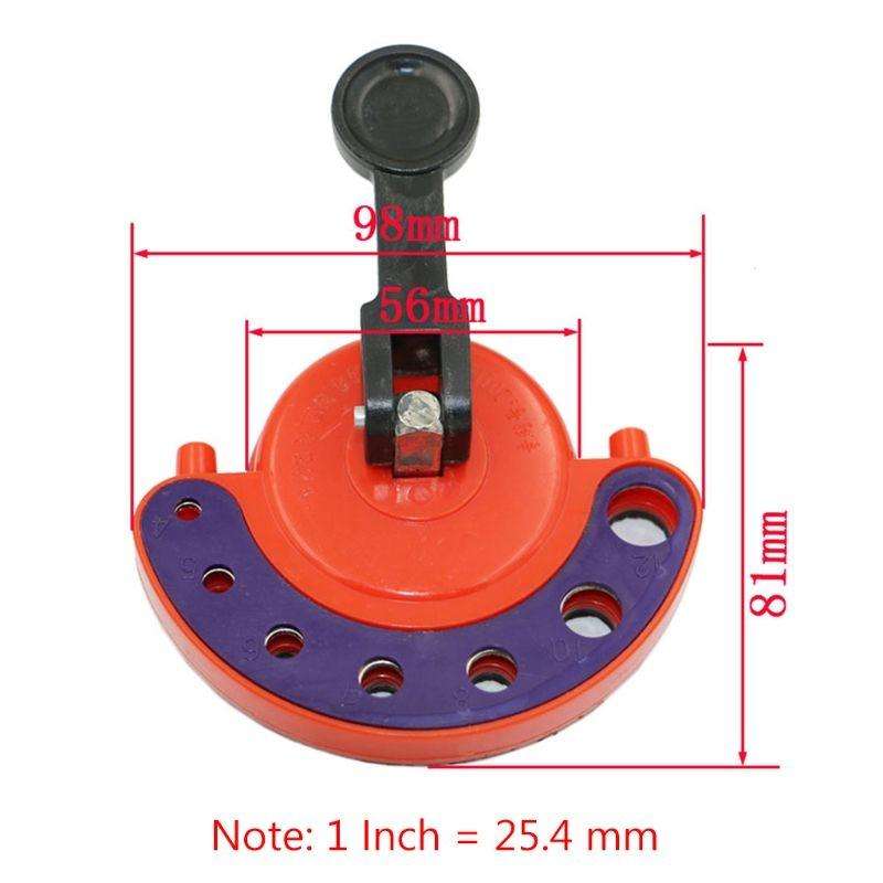 Tile Glass Hole Cutter Tool Drill Fixed Suction Cup