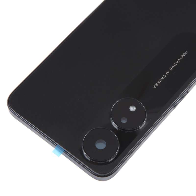 For OPPO A78 Original Battery Back Cover with Middle Frame(Black)