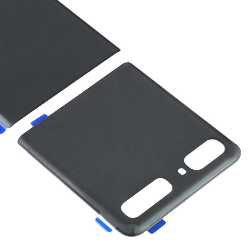 For Samsung Galaxy Z Flip 5G SM-F707 Battery Back Cover (Black)