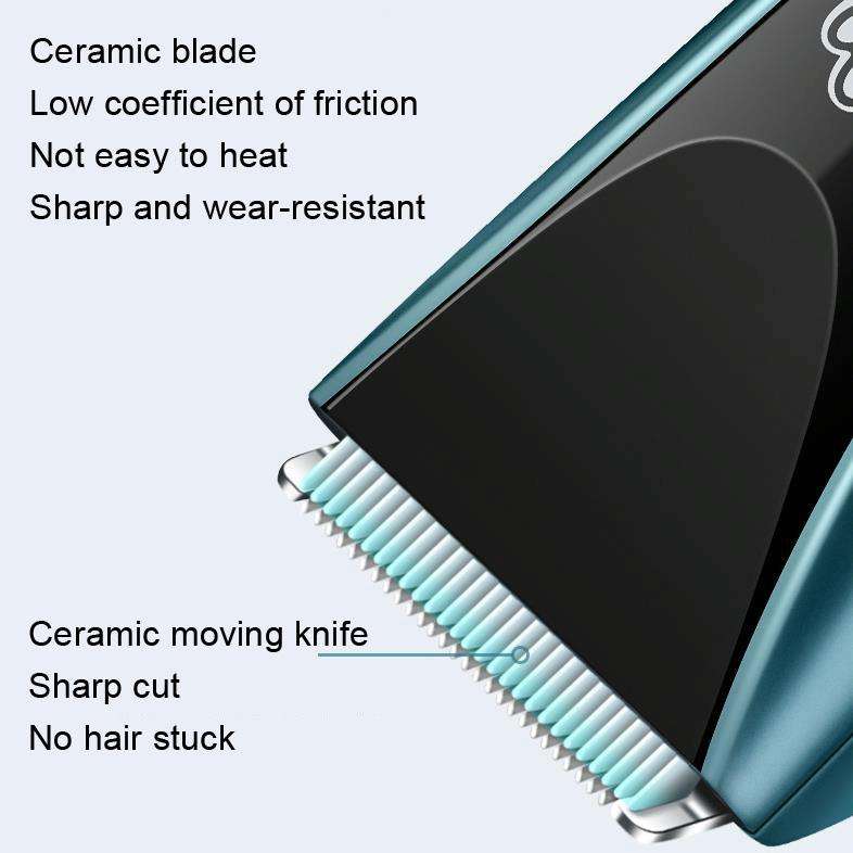 Waterproof Pet Shaver Dog Electric Hair Clipper, Specification: Package 4(Blue)