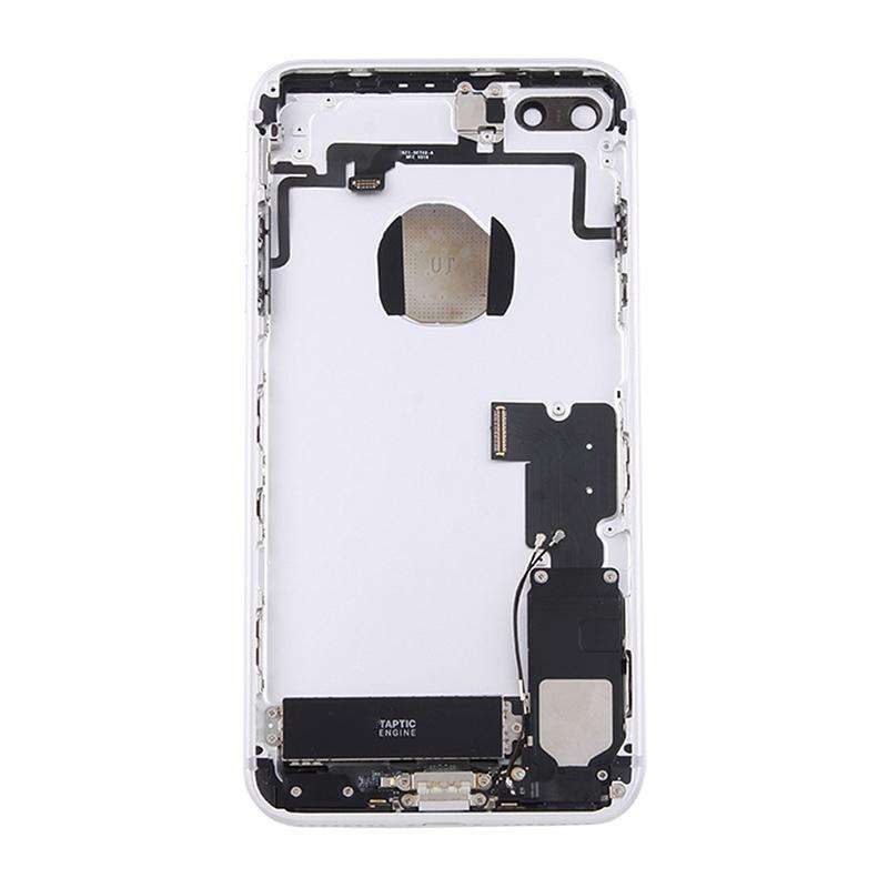 for iPhone 7 Plus Battery Back Cover Assembly with Card Tray(Silver)