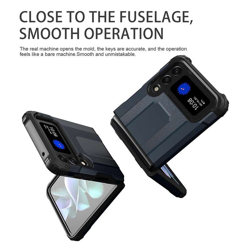 For Samsung Galaxy Z Flip3 5G Magic Armor TPU + PC Phone Case(Black)