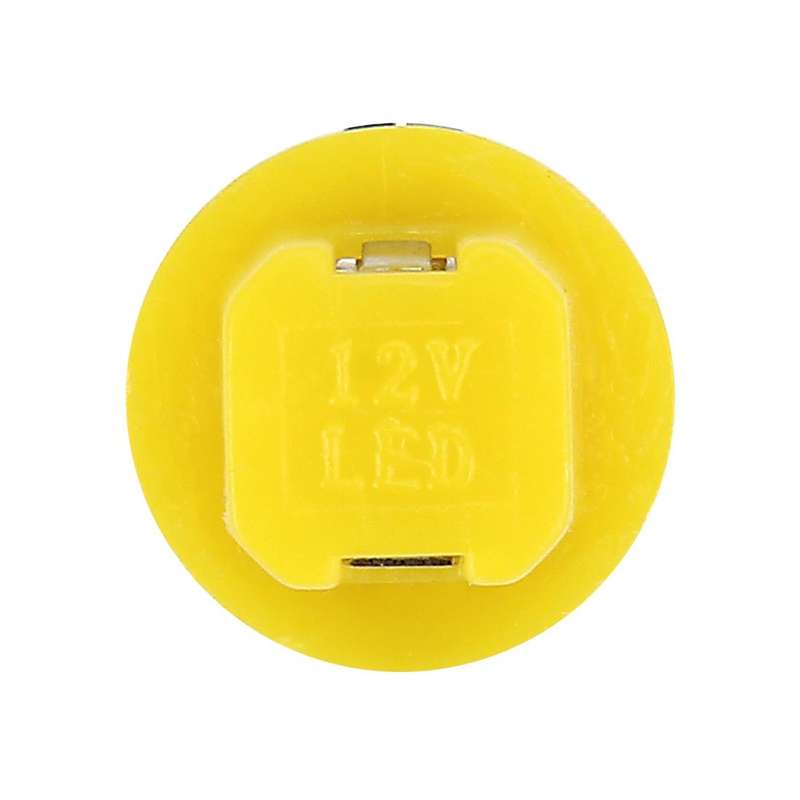 10 PCS 0.4W B8.5 Wedge Instrument Panel COB LED Light Dashboard Gauge Cluster Indicator Lamp Bulb...