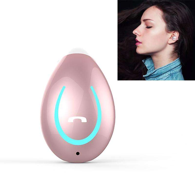 YX08 Ultra-light Ear-hook Wireless V5.0 Bluetooth Earphones Ear Clip Stereo Bluetooth Headset wit...