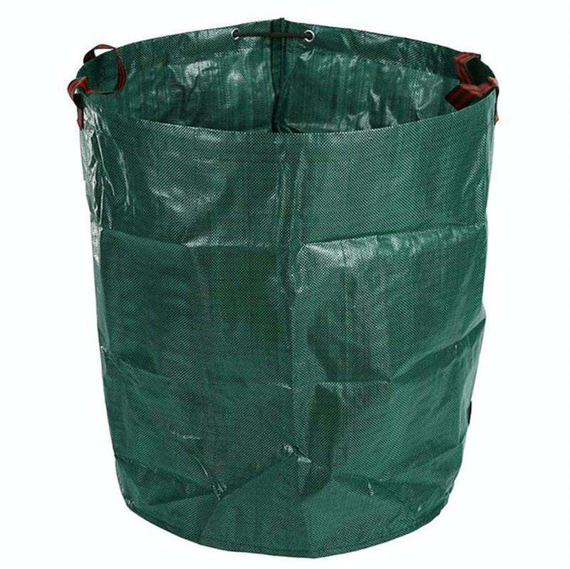 132 Gallons 500L PP Garden Fallen Leaves Bags Green Waste Bags, Size: 80cm x 100cm