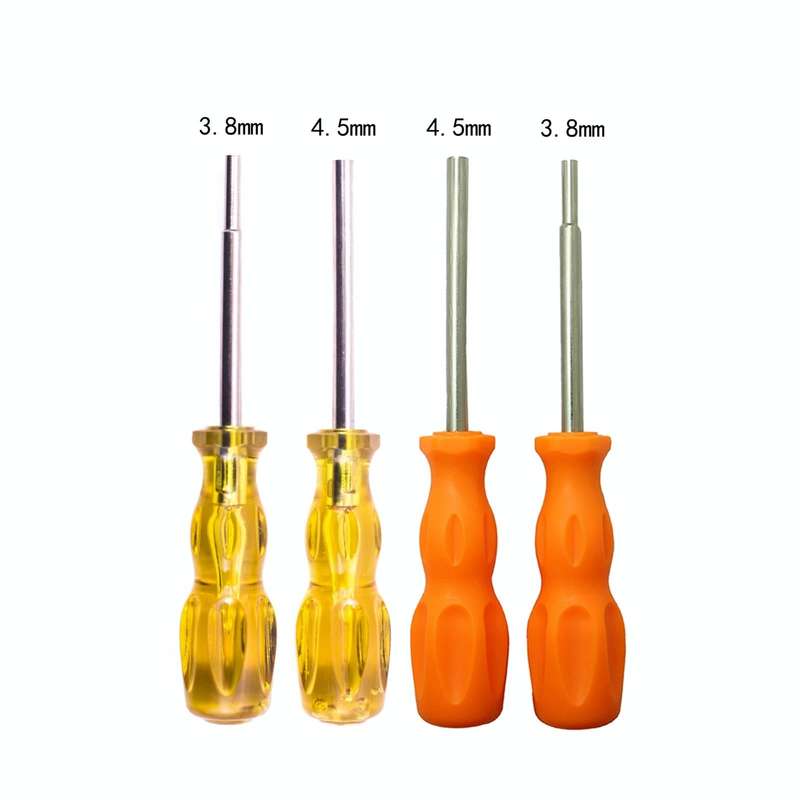 4 PCS Disassembly Tool Screwdriver Sleeve Applicable For Nintendo N64 / SFC / GB / NES / NGC(Oran...