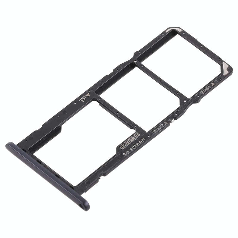 SIM Card Tray + Micro SD Card Tray for Huawei Honor 8C (Black)