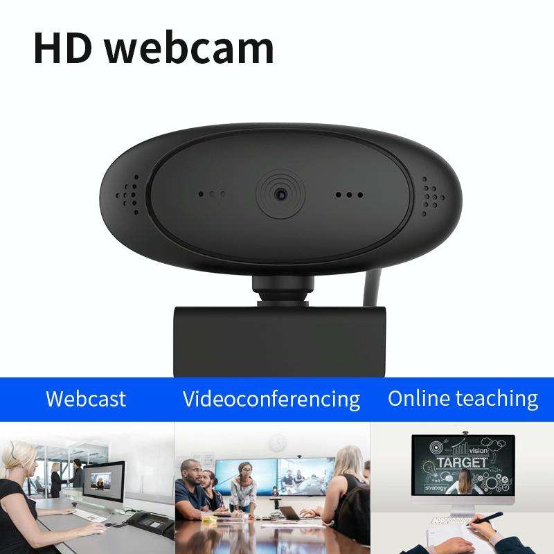 Full HD 1080P Webcam Built-in Microphone Smart Web Camera USB Streaming Live Camera With Noise Ca...