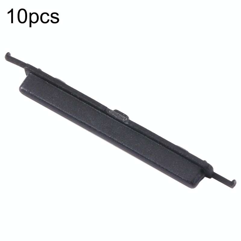 For Samsung Galaxy A12 SM-A125 10pcs Power Button + Volume Control Button(Black)