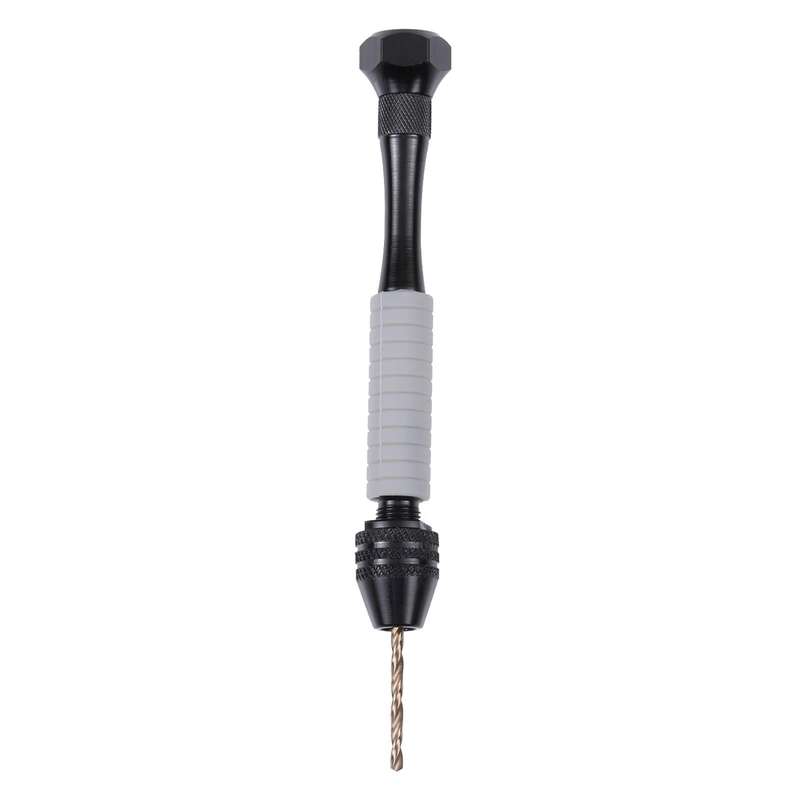 Precision Pin Vise Mini Twist Drill Bits Hand Drill Set, Model:8009