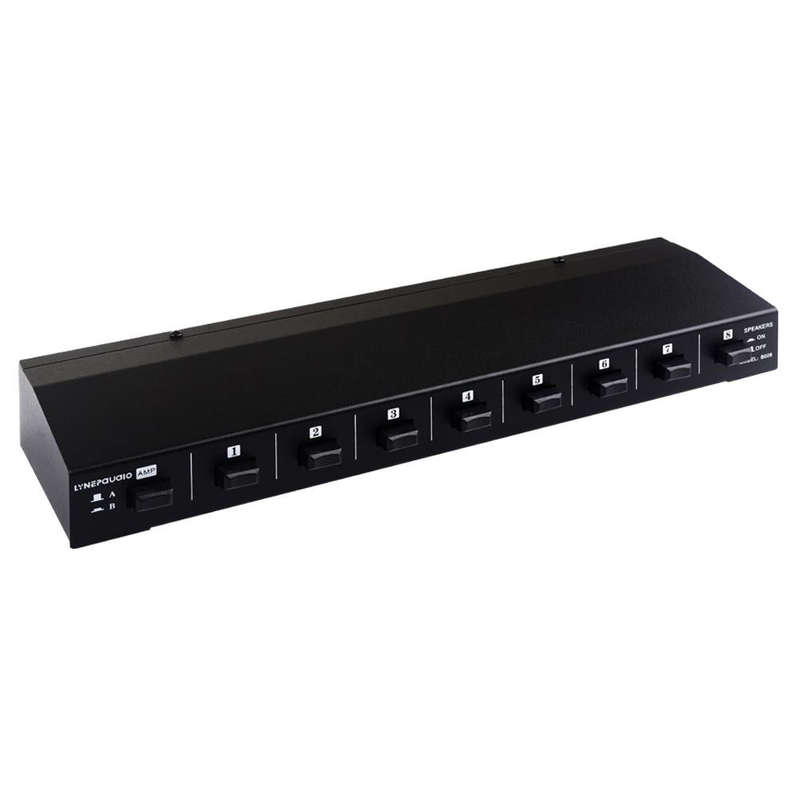 100W 2 In 8 Out Power Amplifier Loudspeaker Box Switcher