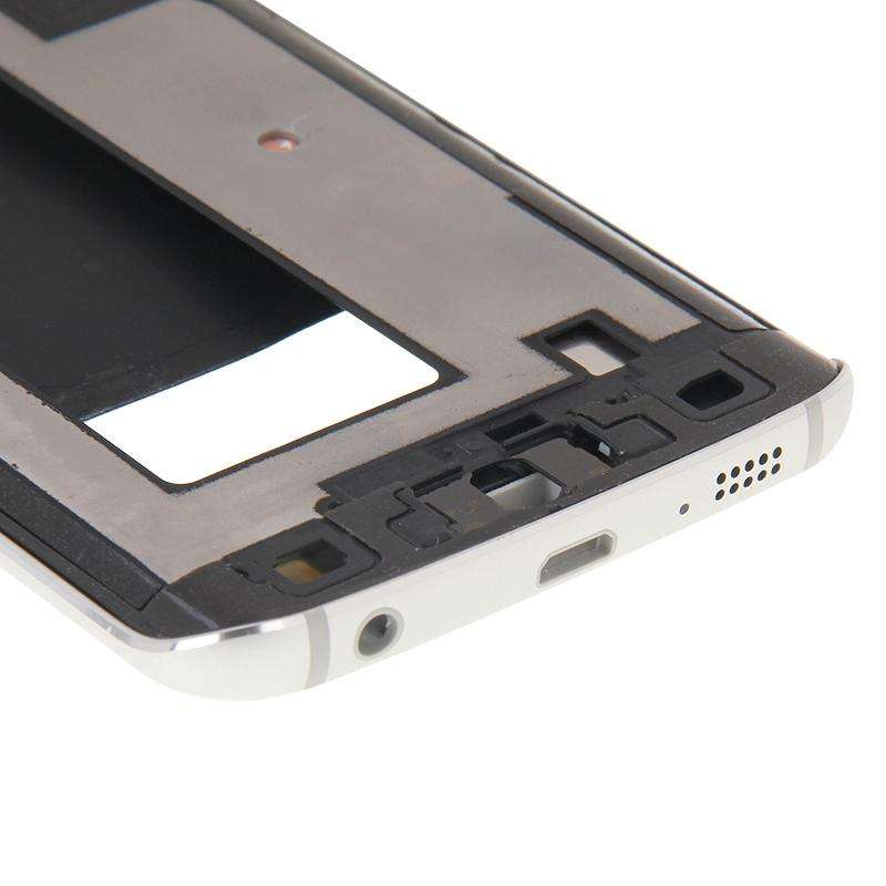 For Galaxy S6 Edge / G925 Full Housing Cover (Front Housing LCD Frame Bezel Plate + Back Plate Ho...