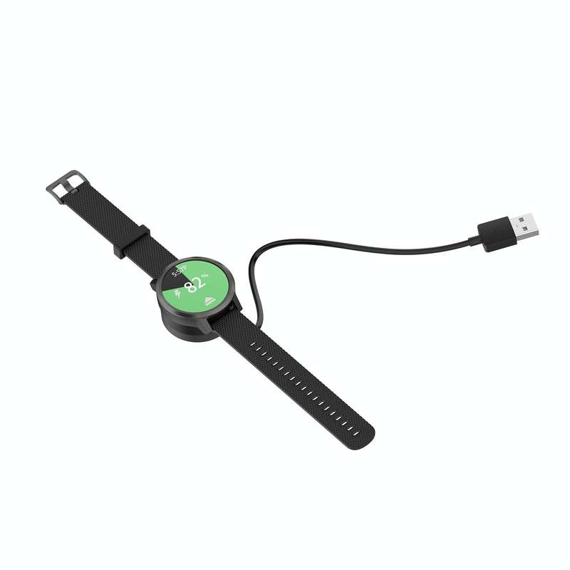 For Garmin Fenix 7 Integrated Charger with Data Transmission Function(Black)