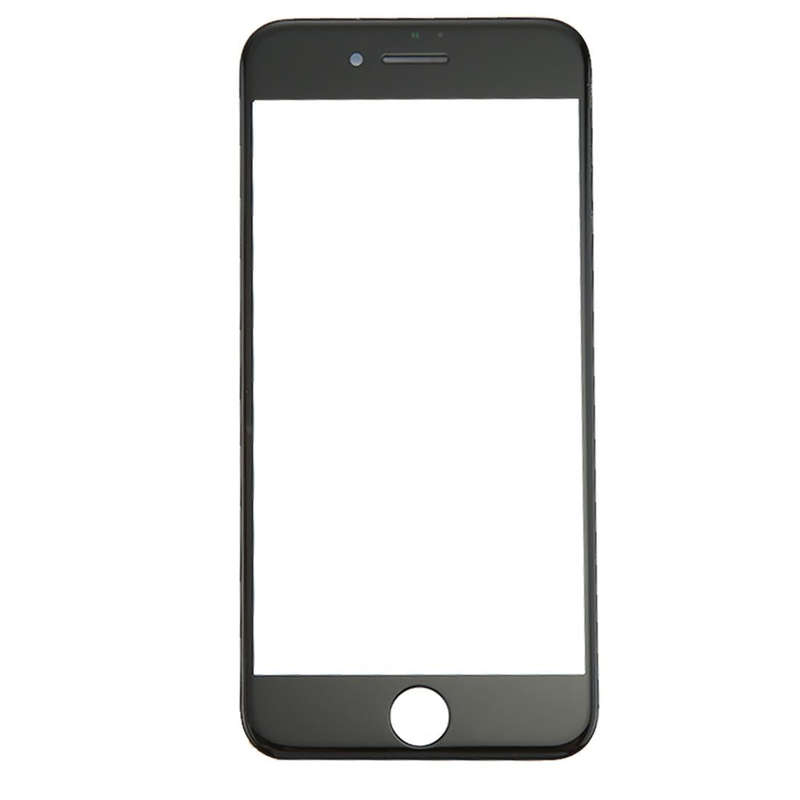 Front Screen Outer Glass Lens with Front LCD Screen Bezel Frame & OCA Optically Clear Adhesive fo...