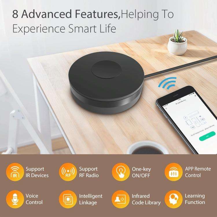 NEO NAS-IR02W-RF WiFi IR + RF Remotc Control Support Some Tuya RF Devices