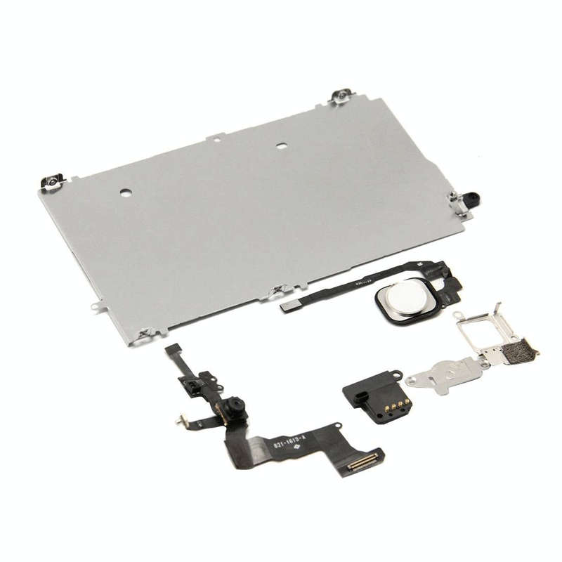 6 in 1 for iPhone 5s LCD Repair Accessories Part Set(White)