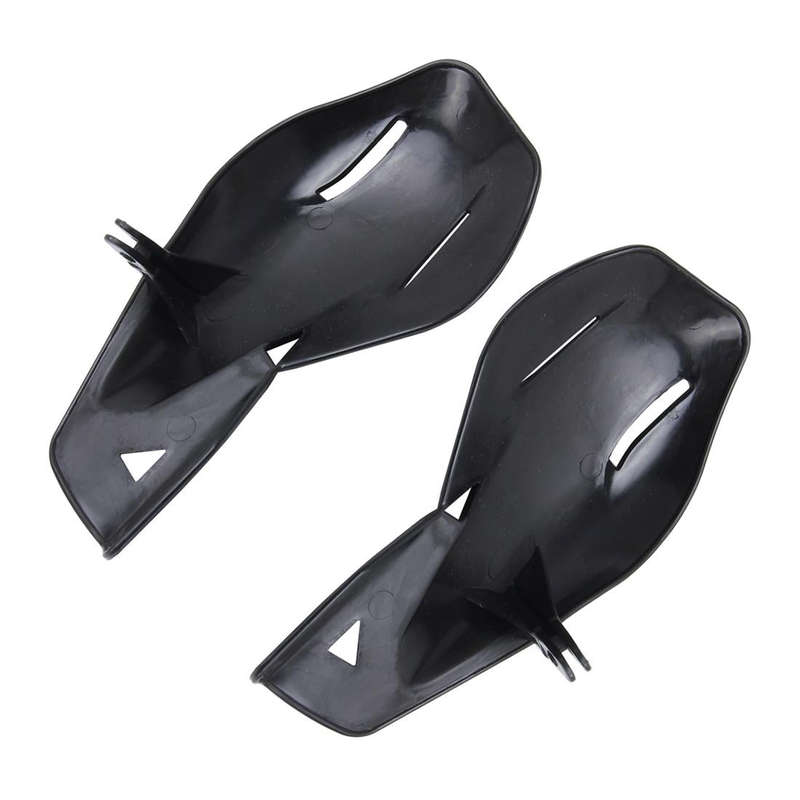 2 PCS Motorcycle Universal ABS Handle Wind-block Handguard(Black)