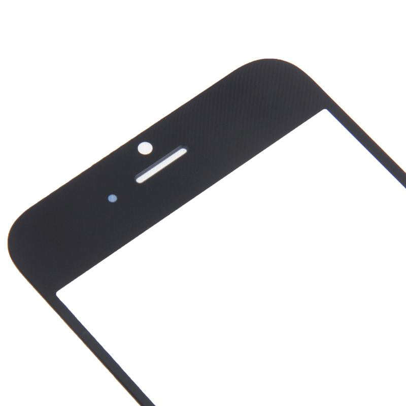 Front Screen Outer Glass Lens for iPhone 6(Black)