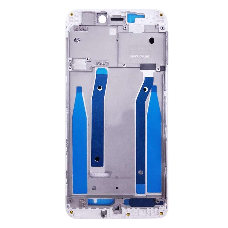 For Xiaomi Redmi 4X Front Housing LCD Frame Bezel(White)