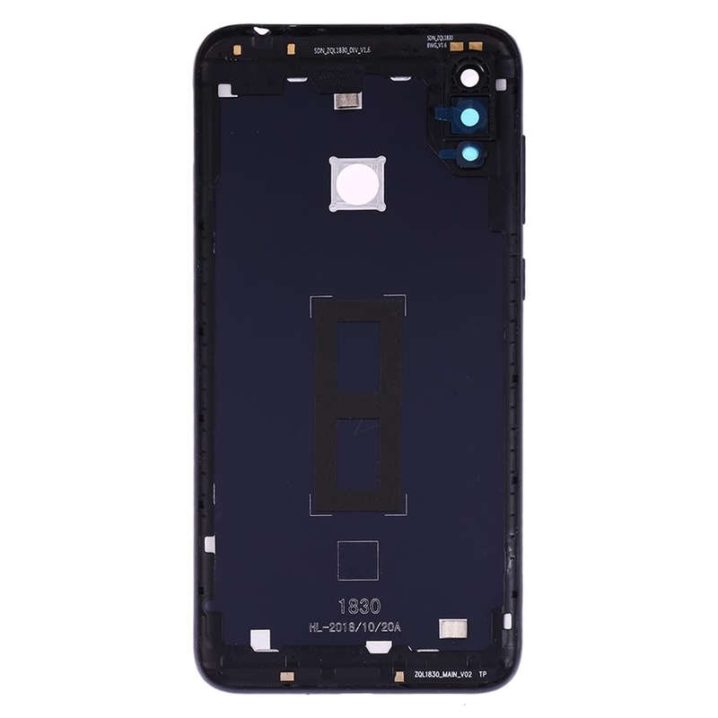 Battery Back Cover with Camera Lens for Asus Zenfone Max M2 ZB633KL ZB632KL(Dark Blue)