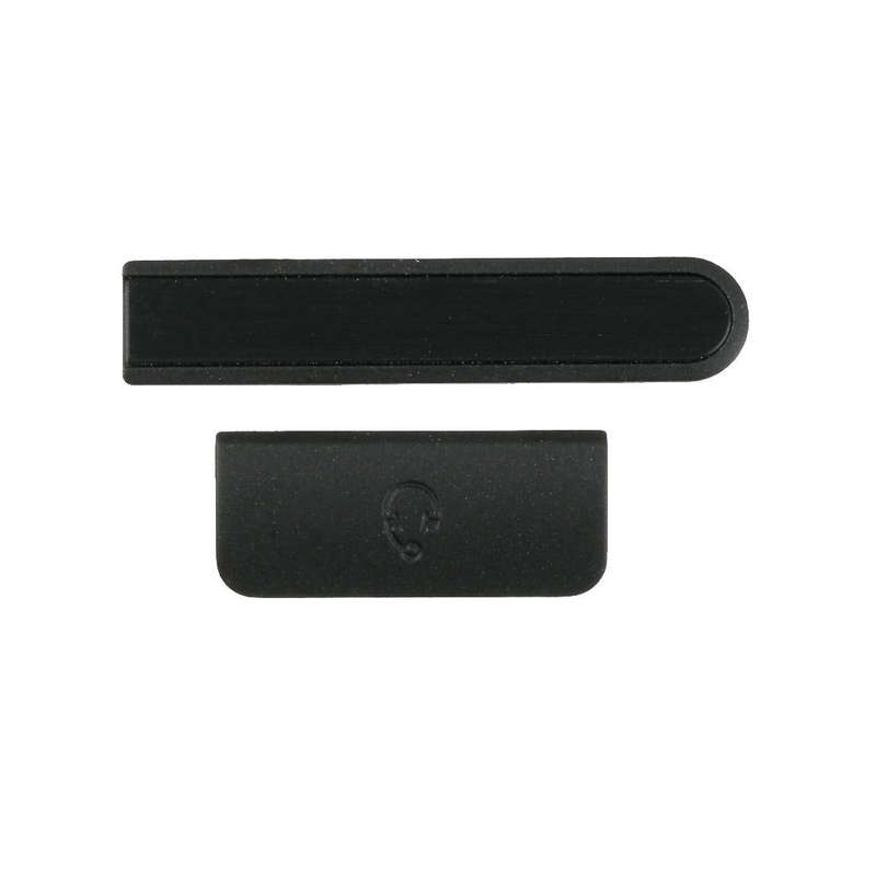 Earphone Button & Volume Button  for Sony Xperia ZR / M36h(Black)