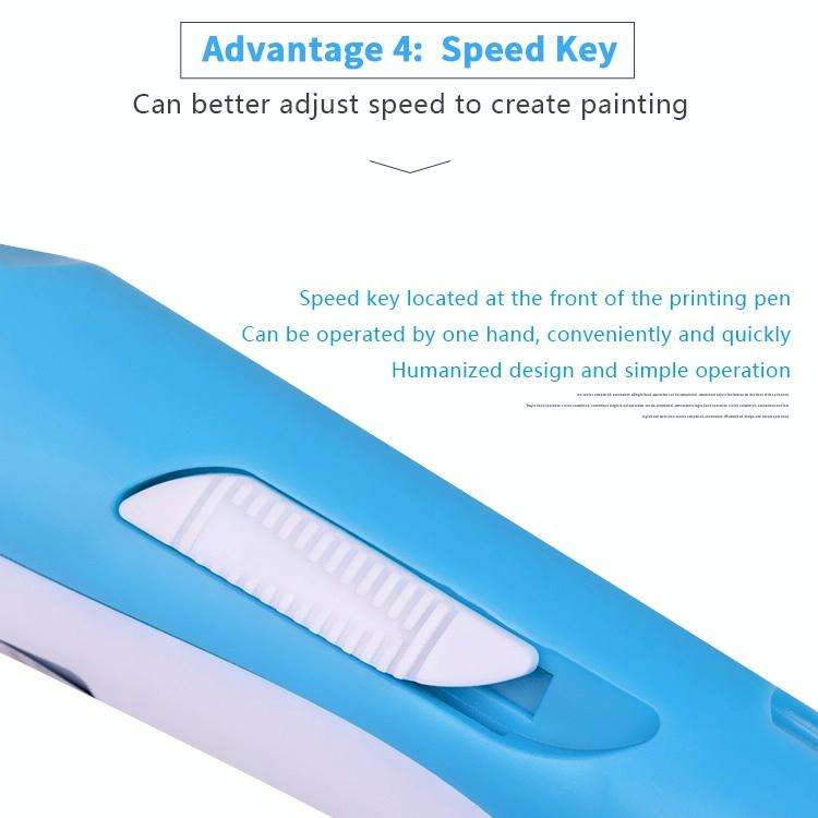 Hand-held 3D Printing Pen, USB Plug(Yellow)